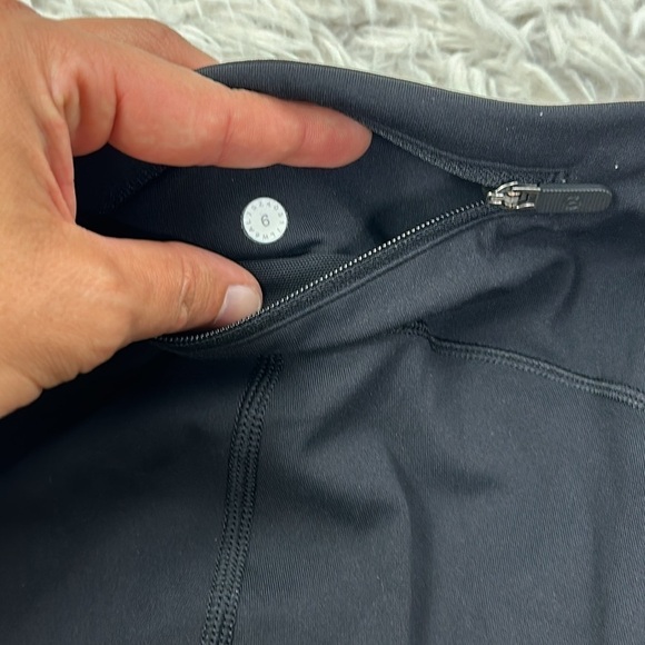 Lululemon Speed Up Crop (21") Black - Picture 5 of 5